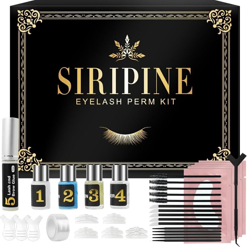 Lash Lift Kit, Eyelash Perm Kit, Long-Lasting Curling & Lifting, Gentle Formula